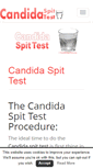 Mobile Screenshot of candidaspittest.org